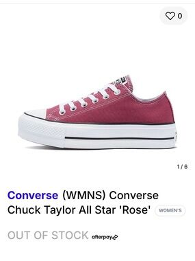 Converse Chuck Taylor Low Top Sneakers - Rose Pink Canvas